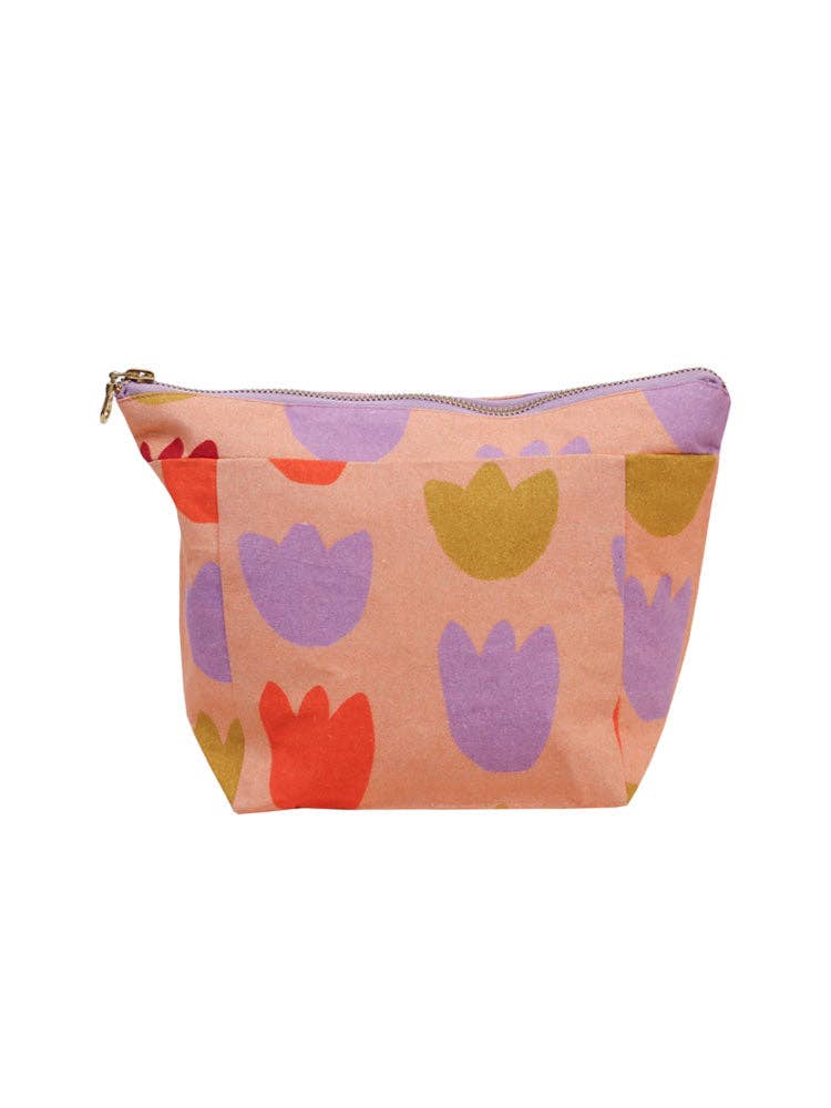 Mosey Me - Wholesale Make-up/cosmetic bag - Tulip Fields Cosmetic Case