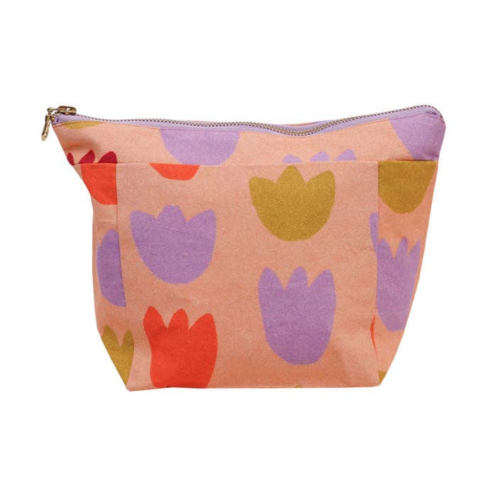 Mosey Me - Wholesale Make-up/cosmetic bag - Tulip Fields Cosmetic Case0