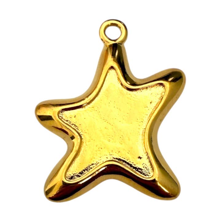 Single Charm - Large Star for wholesale by The Sage Vintage