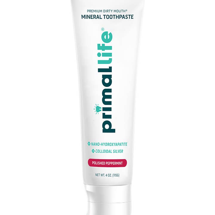 Primal Life Organics - Wholesale Toothpaste - Premium Dirty Mouth Mineral Toothpaste