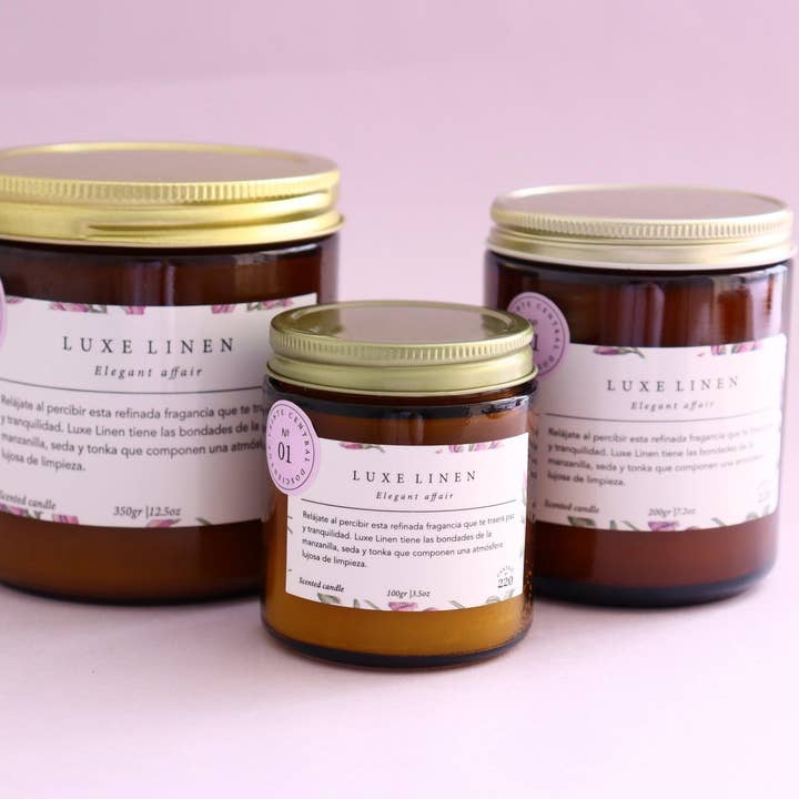 Central 220 - Wholesale Jar/Filled Candle - 01 | Sleep Aid | Luxe Linen Candle | Scented Candle2