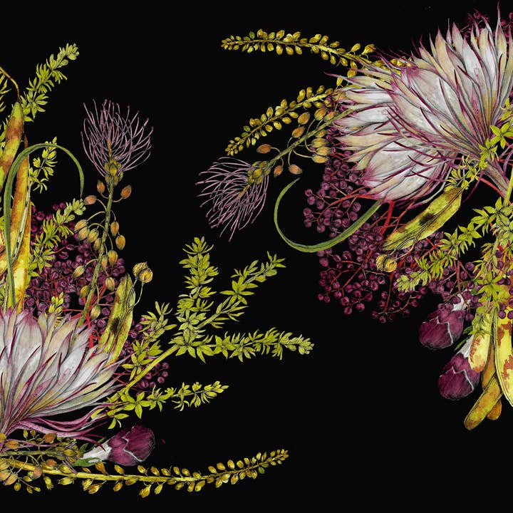 RECTANGULAR BOTANICAL RC6 for wholesale by SENA CIFUENTES