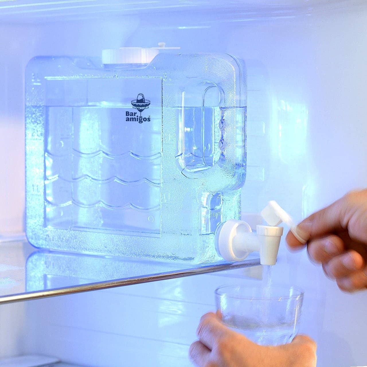 Wholesale Gifts Tomorrow - Vente Distributeur de boisson - Distributeur d'eau de réfrigérateur mince 3L Conteneur en plastique PETG2