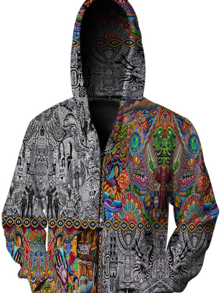 Chris Dyer - "Chaos Culture Jam" - Zip Up Hoodie for wholesale by The Headspace