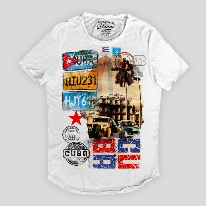 T-shirt Voyage Cuba pour la vente par Sarprint srl