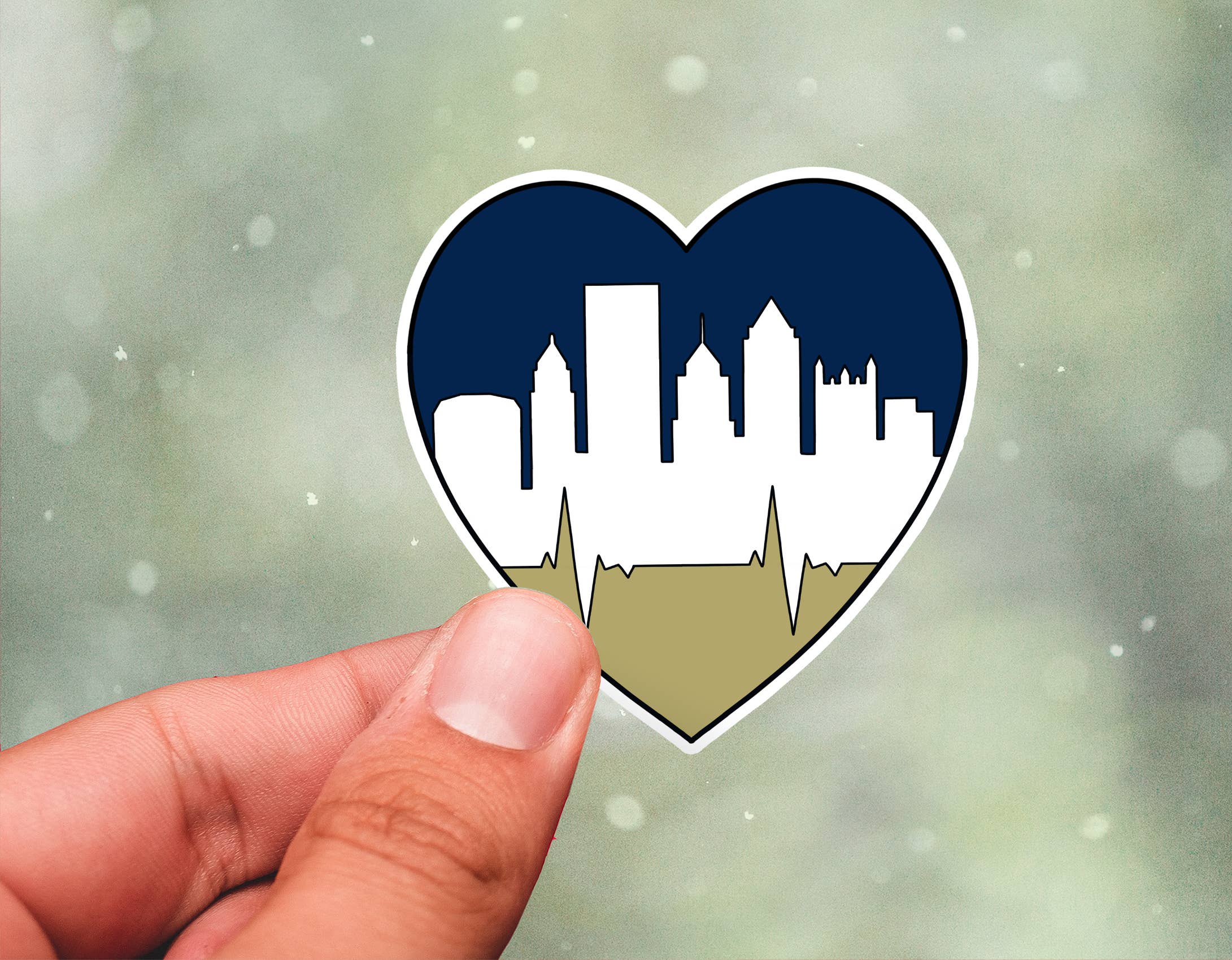 James Joseph Designs & Photography - Wholesale Sticker - University of Pittsburgh Vinyl Sticker – Art Beat Series1