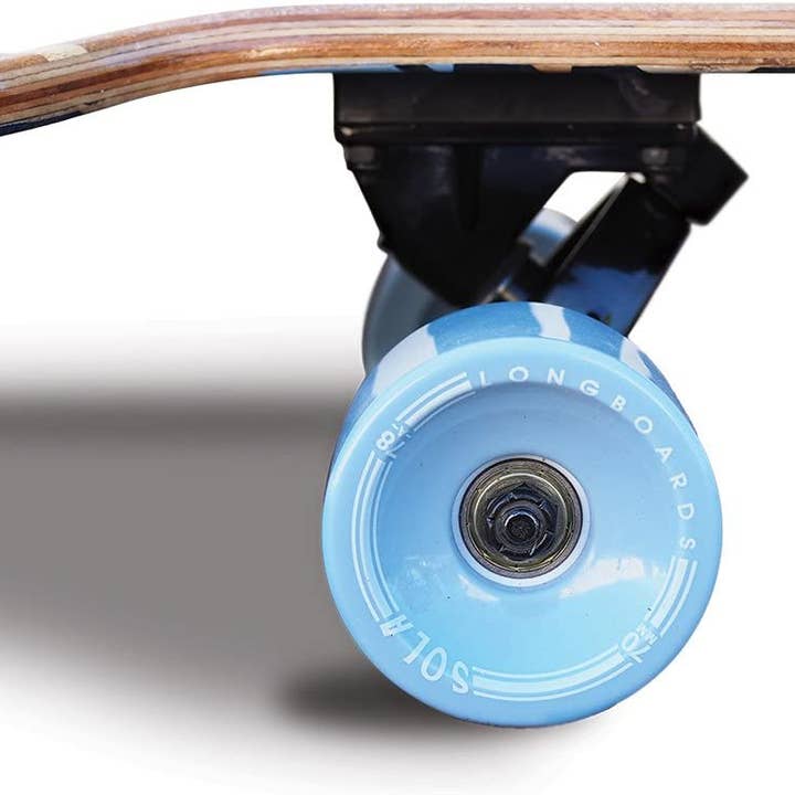 Yocaher Skateboards - Wholesale Skateboard - SOLA Bamboo Complete Longboard 36-38 inch - Geometry