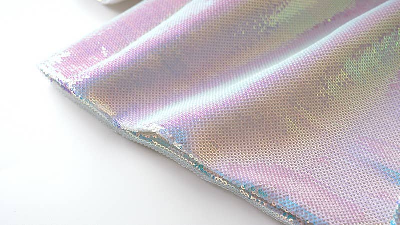 Productseeker - Wholesale Top & Short Set (NOT Loungewear) - Women's - SET051（3） Rainbow Sequin Set: Blazer & Shorts Duo12