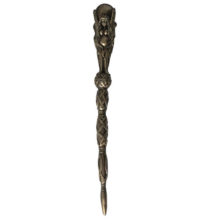 Pacific Trading - Wholesale Decorative Tabletop Object - Triple Goddess Mystical Magic Wand2