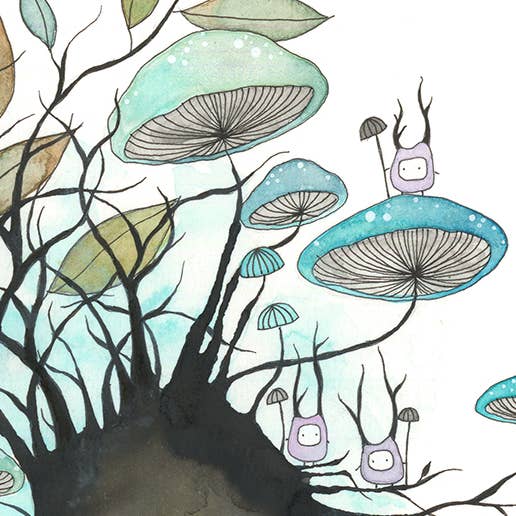 Melissa Moss Art - Wholesale Sticker - fierce together - Sticker3