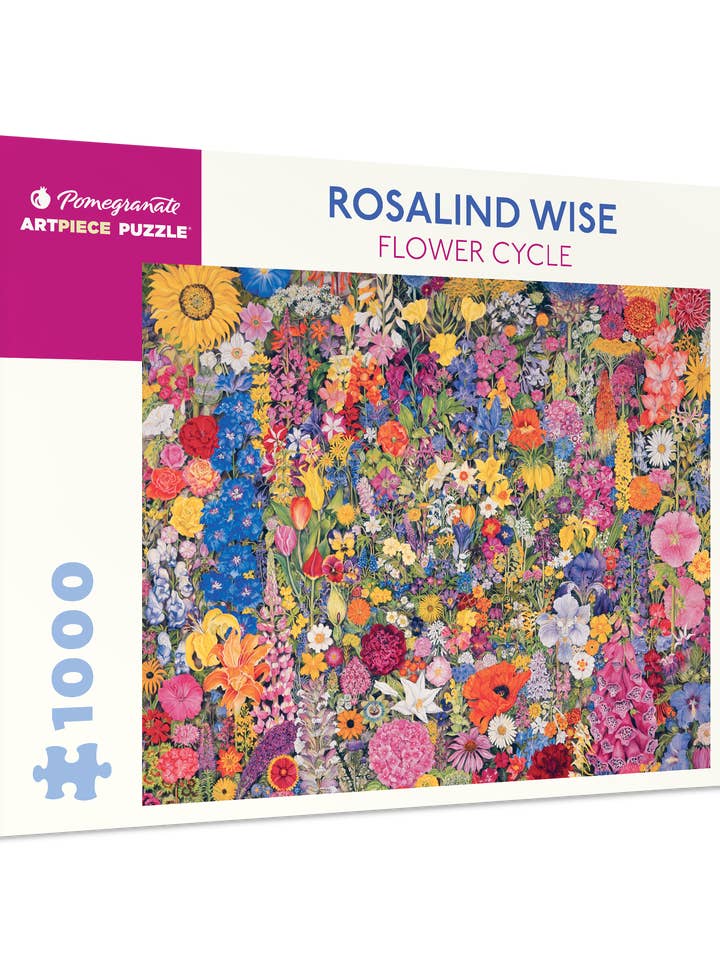 Rosalind Wise: Blumenzyklus 1000 Teile Puzzle für den Großhandel von Pomegranate