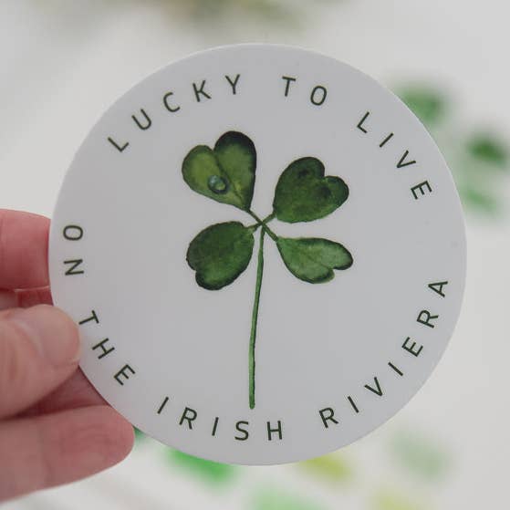 Sorte de viver no ímã de 3 polegadas da Riviera Irlandesa por atacado de Finding Silver Pennies