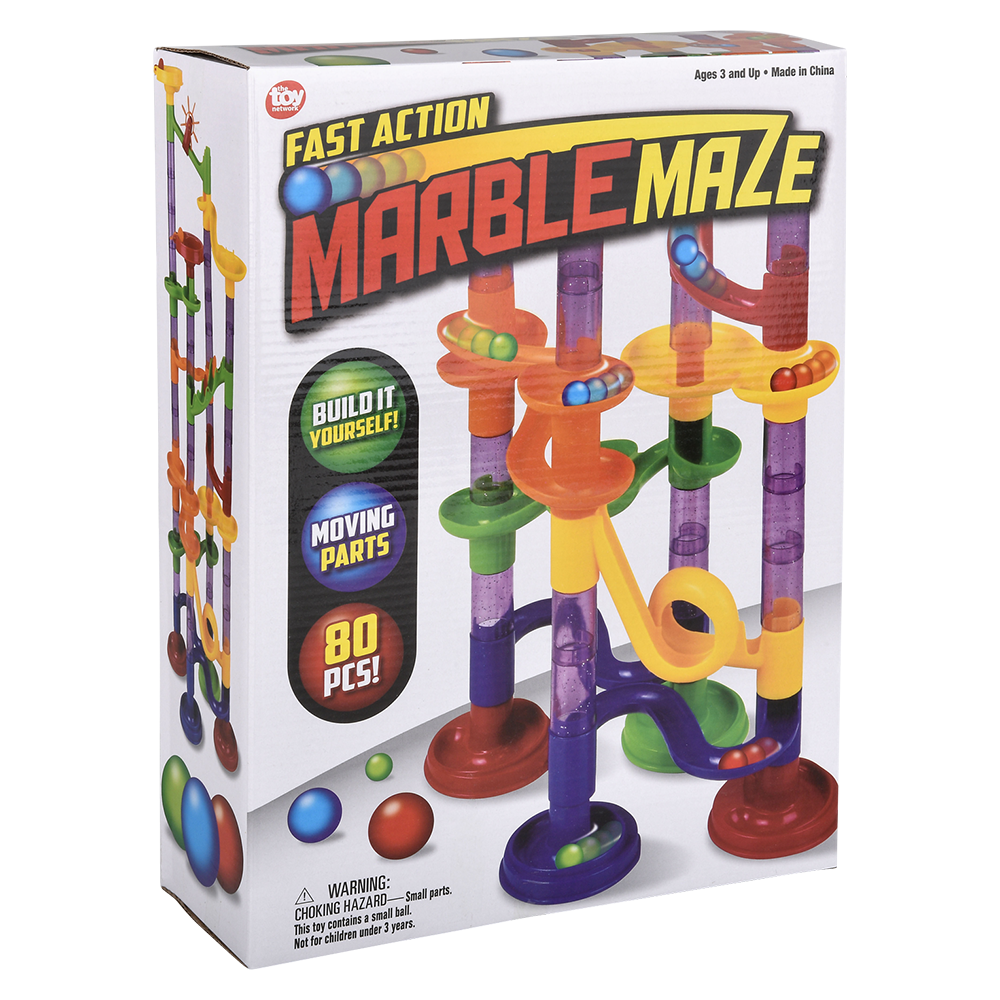 The Toy Network - Wholesale Toy Set - Kids - (T) 80 PIECE MARBLE RUN4
