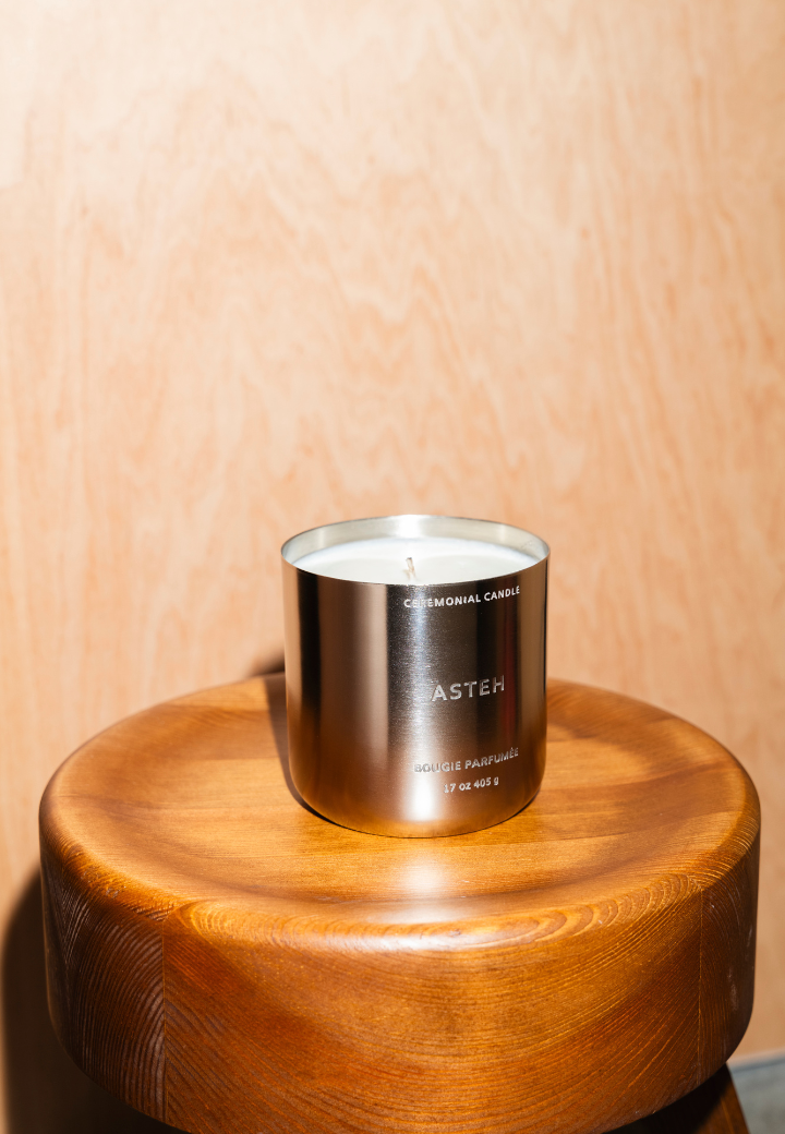 Asteh - Vente Bougie en bocal - Bougie cérémonielle Baso3