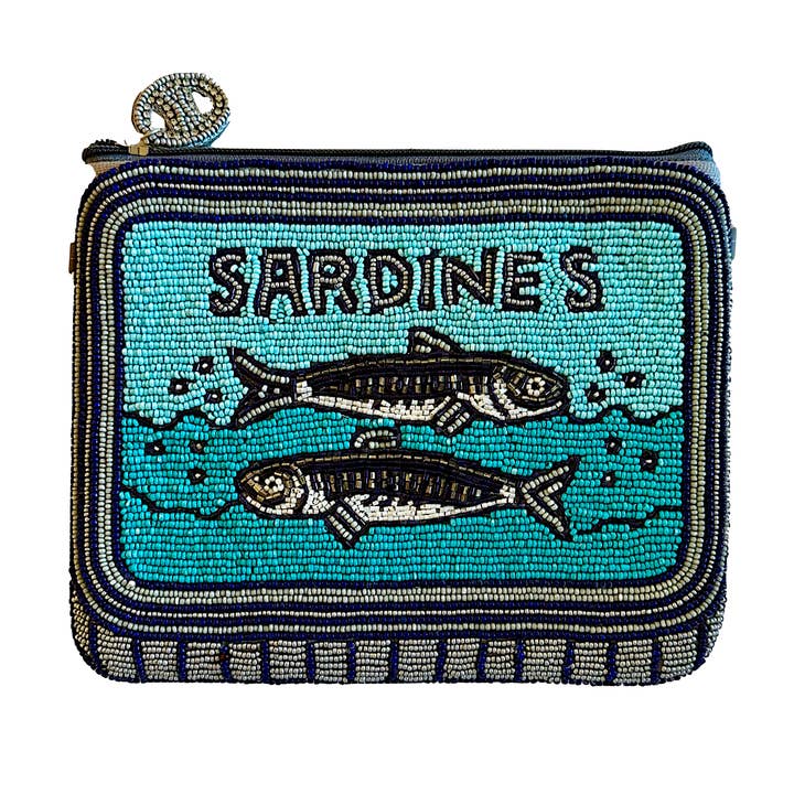 Lily Posh - Wholesale Clutch Bag - Women's - Sardines Mini Clutch Crossbody Beaded Bag Lily Posh 0