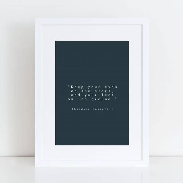 Stampa poster di Theodore Roosevelt per la vendita all'ingrosso da parte di Folk + Nest™