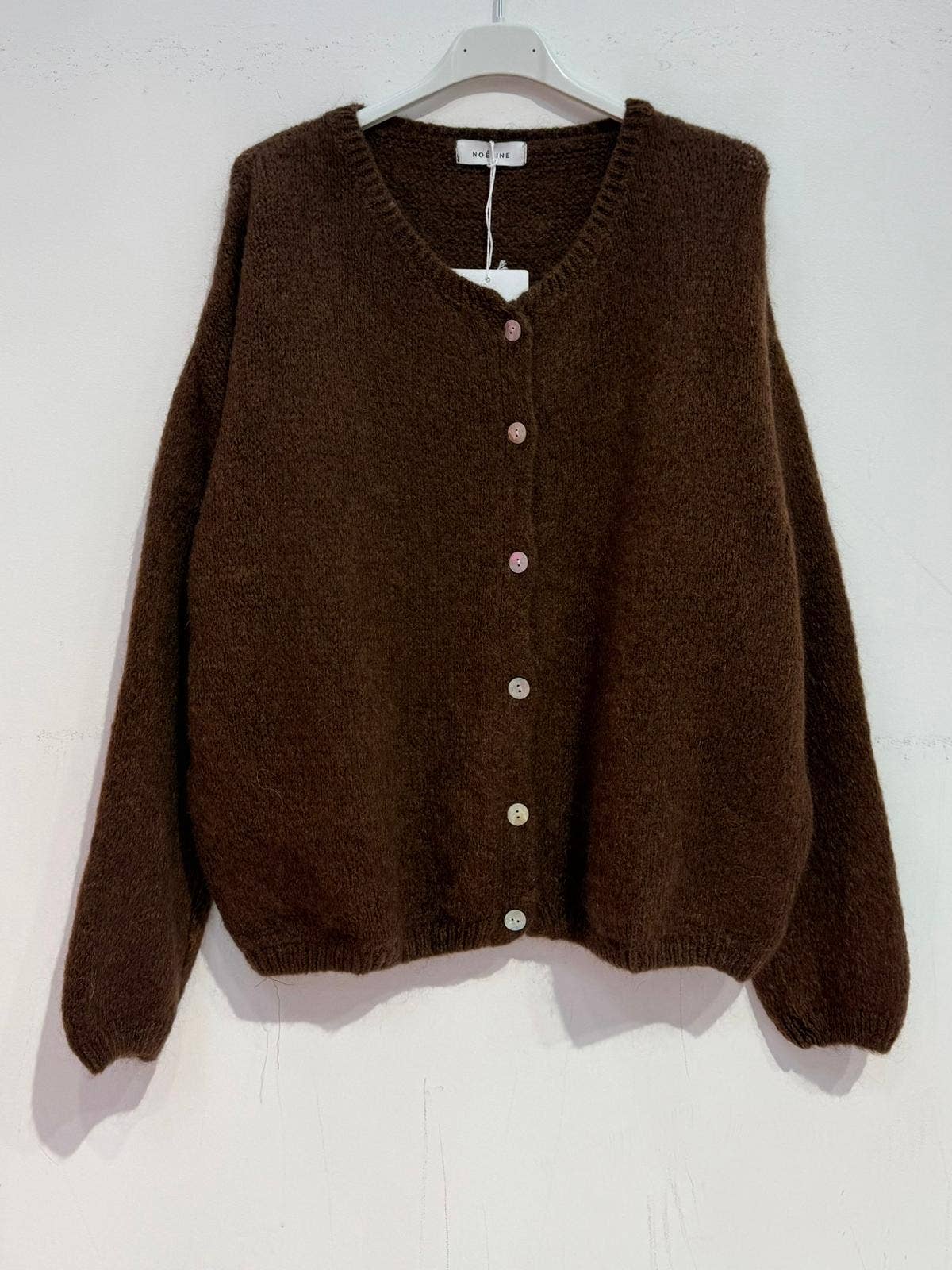 NOELINE - Wholesale Cardigan - Women's - Kid mohair and wool vest 753513