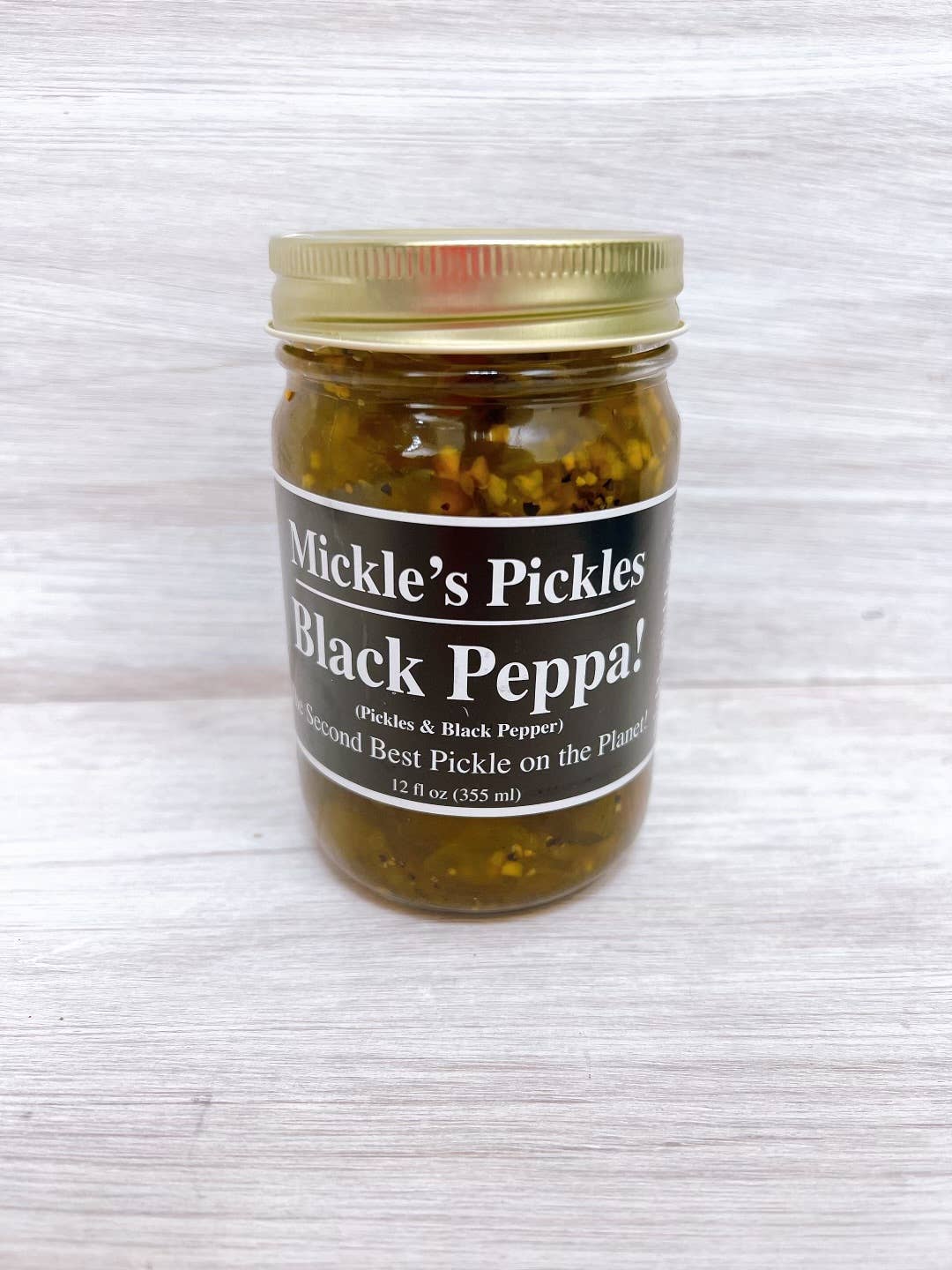 Mickle’s Pickles - Wholesale Pickled Vegetables - Black Peppa Mickle's Pickles 12oz Jar