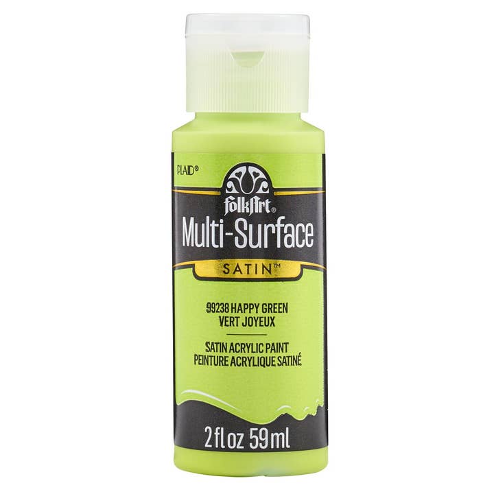 Plaid Crafts - Wholesale Acrylic Paint - FolkArt Multi-Surface Satin Acrylic Paint 2 oz126