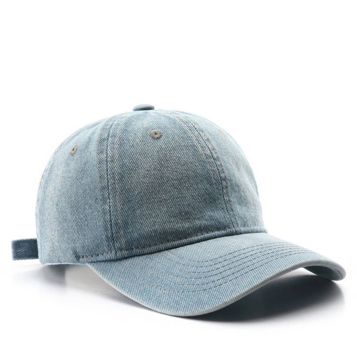 ACCITY - Wholesale Baseball Cap - Unisex - Autumn Winter Washed Denim Baseball Cap, Unisex_CWAH28246