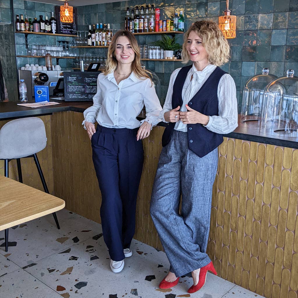 Super Bison – Kit de costura artesanal por atacado – Molde Calças Léon do 32 ao 5212