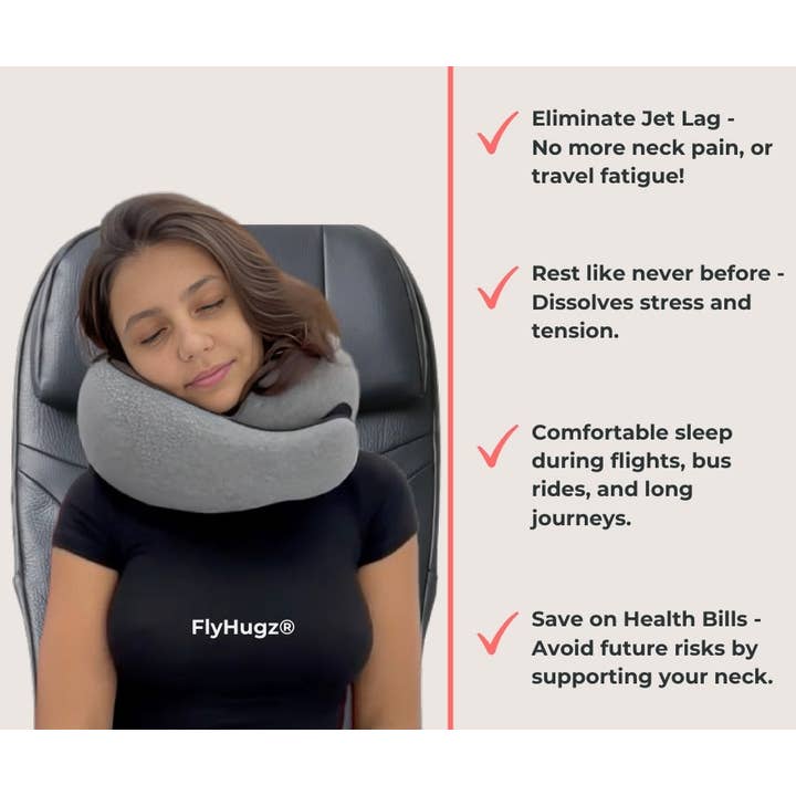 FlyHugz® - Wholesale Travel Pillow - FlyHugz® Travel Pillow