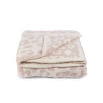 Thomas and Lee Company - Wholesale Throw Blanket - Luxe Leopard Throw Blanket - Stone Leopard2