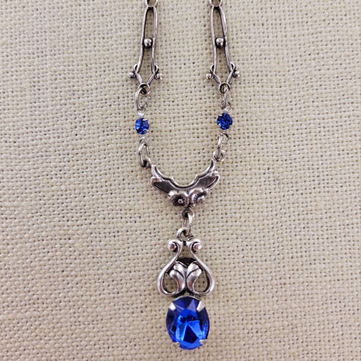 Colar Reprodução Vitoriana N488-SP por atacado de Sadie Green's Jewelry