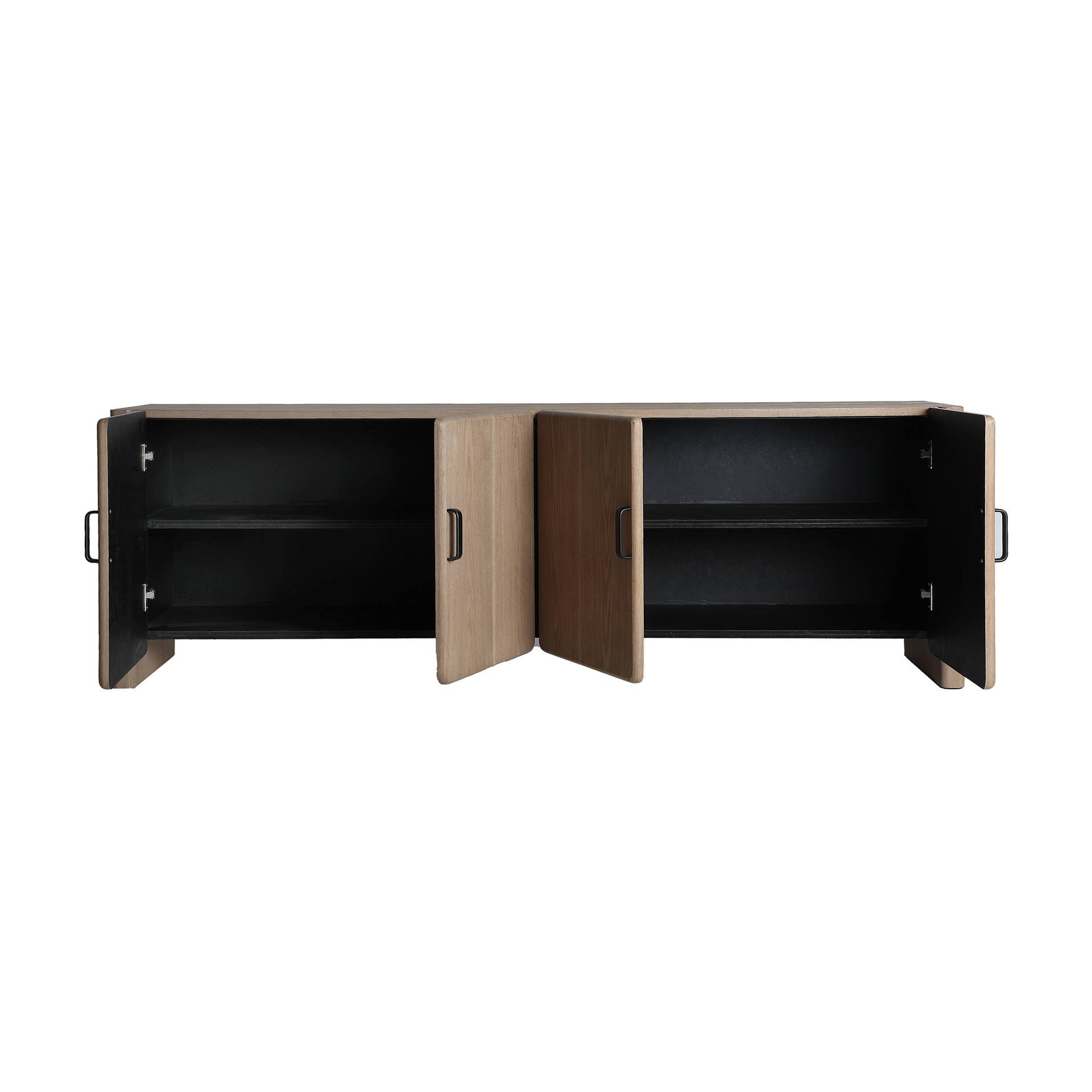 Kodu - Wholesale Console Table - Light brown ash wood TV stand 1801