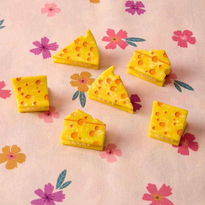 Jenny Lemons - Wholesale Hair clip – Women’s - Micro Cheese Hair Claw Clip Set1