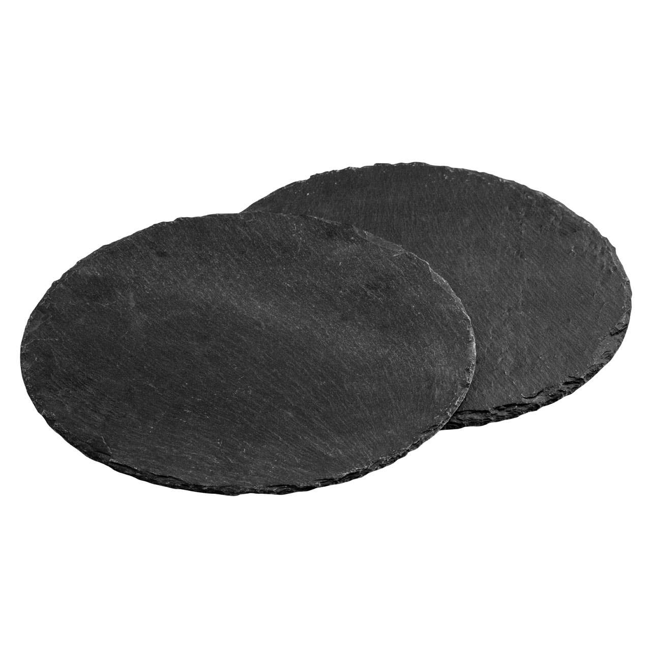 Interiors by Premier – wholesale Placemat – Slate Round Placemats - Set of 20