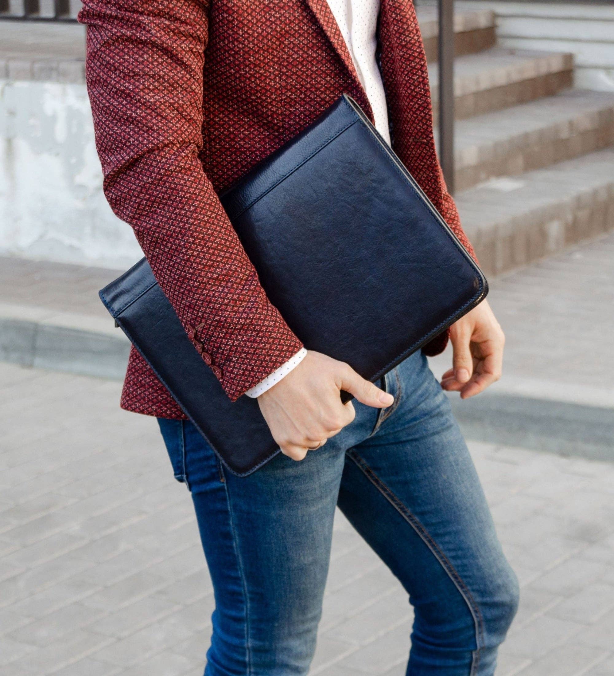 Time Resistance – wholesale Mappar – Lädermapp för A4-dokument - Candide33