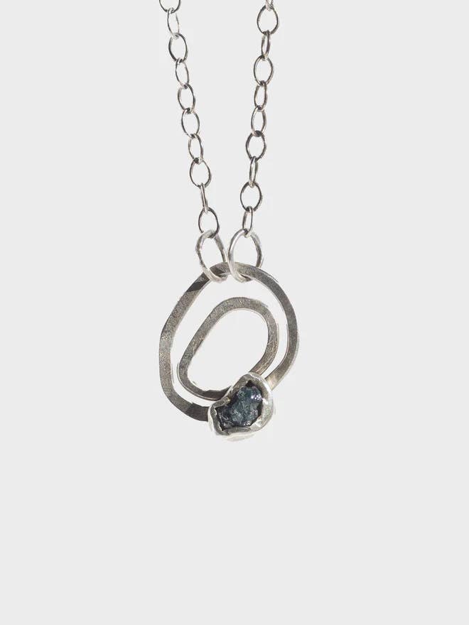 Colar de diamante cru por atacado de Kathy Nelson Jewelry