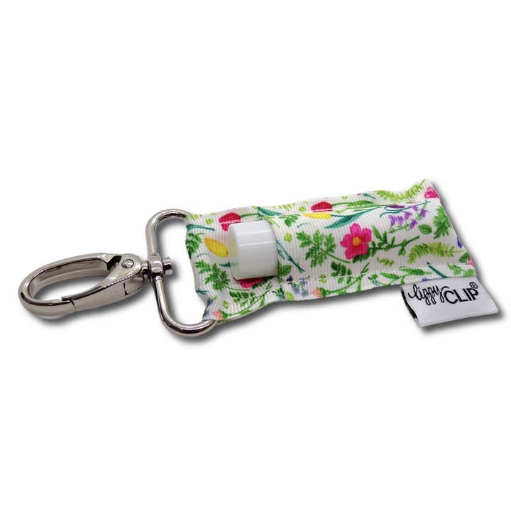 Wildflowers LippyClip® Lip Balm Holder for Chapstick for wholesale by LippyClip Lip Balm Holder
