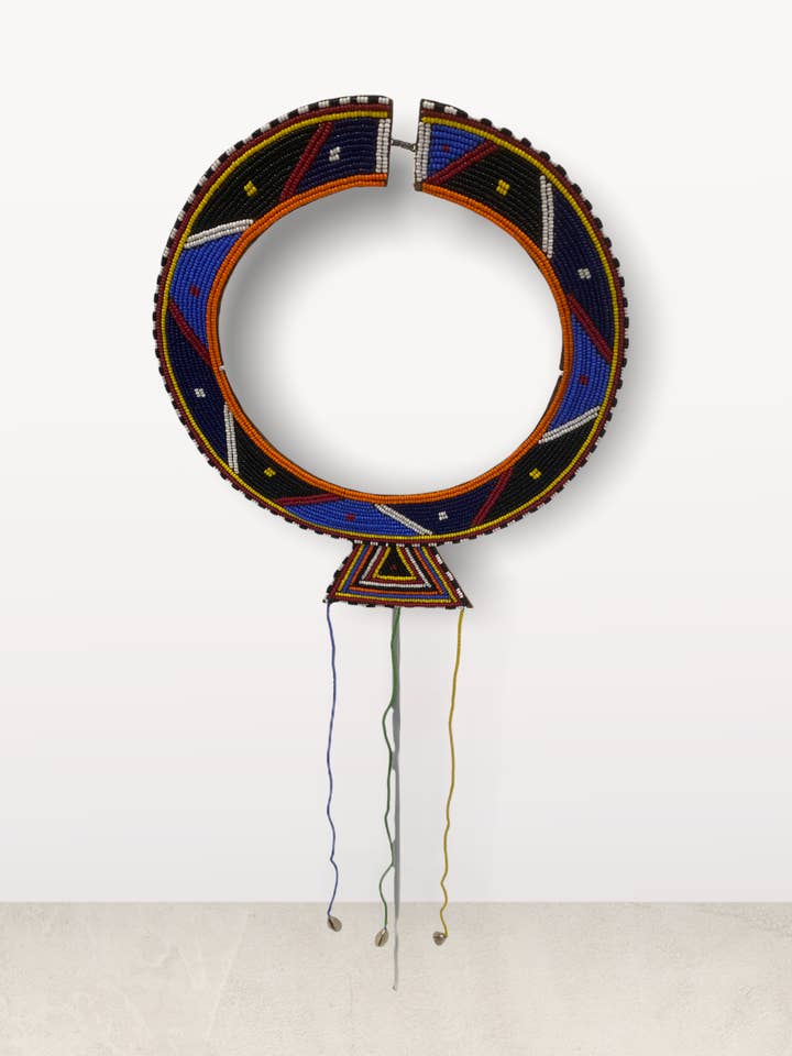 Kenia Masai Perlen Halskette - (S03) für den Großhandel von Botanical Boys