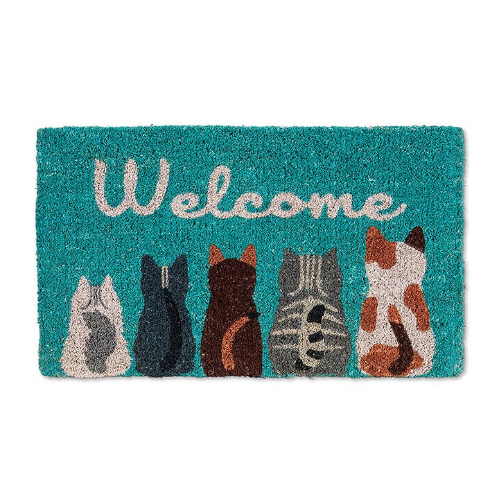 Abbott - Wholesale Door Mat - Cat Welcome Doormat-18X30"L-31830