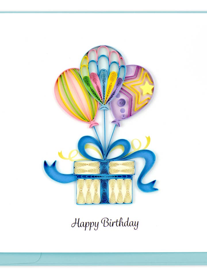 Balloon Surprise for wholesale by Quilling Card