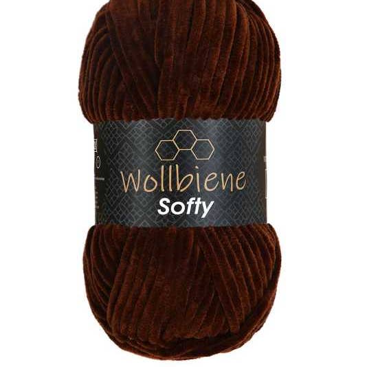 Wollbiene - Vendita all'ingrosso Lana - Wollbiene Softy chenille in micropoliestere 100 g filo grosso per maglia e uncinetto32