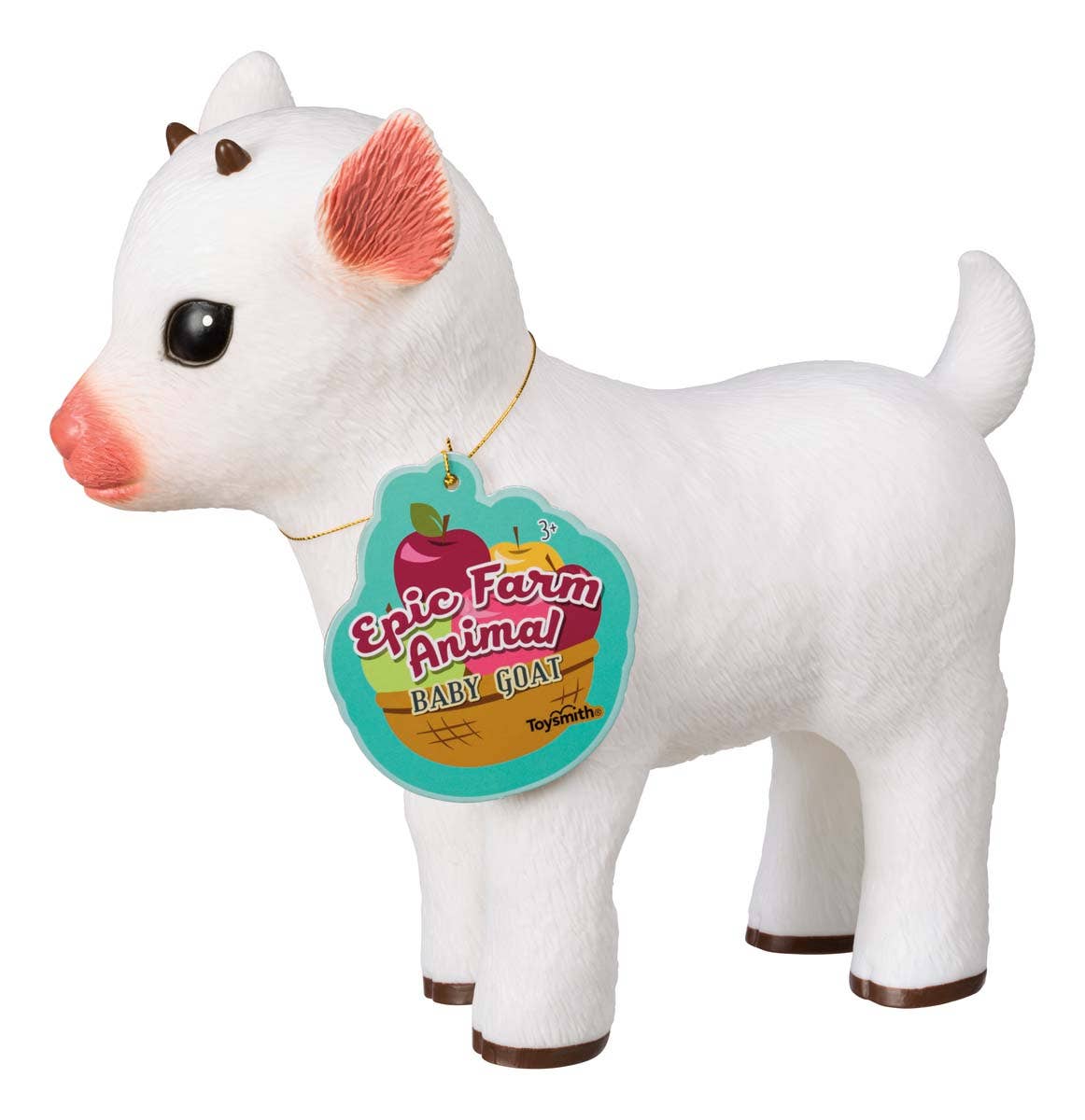 Toysmith - Wholesale Squishy Toy - Kids & Baby - Farm Fresh Epic Farm Animals Baby Goat Squeezable Toy1