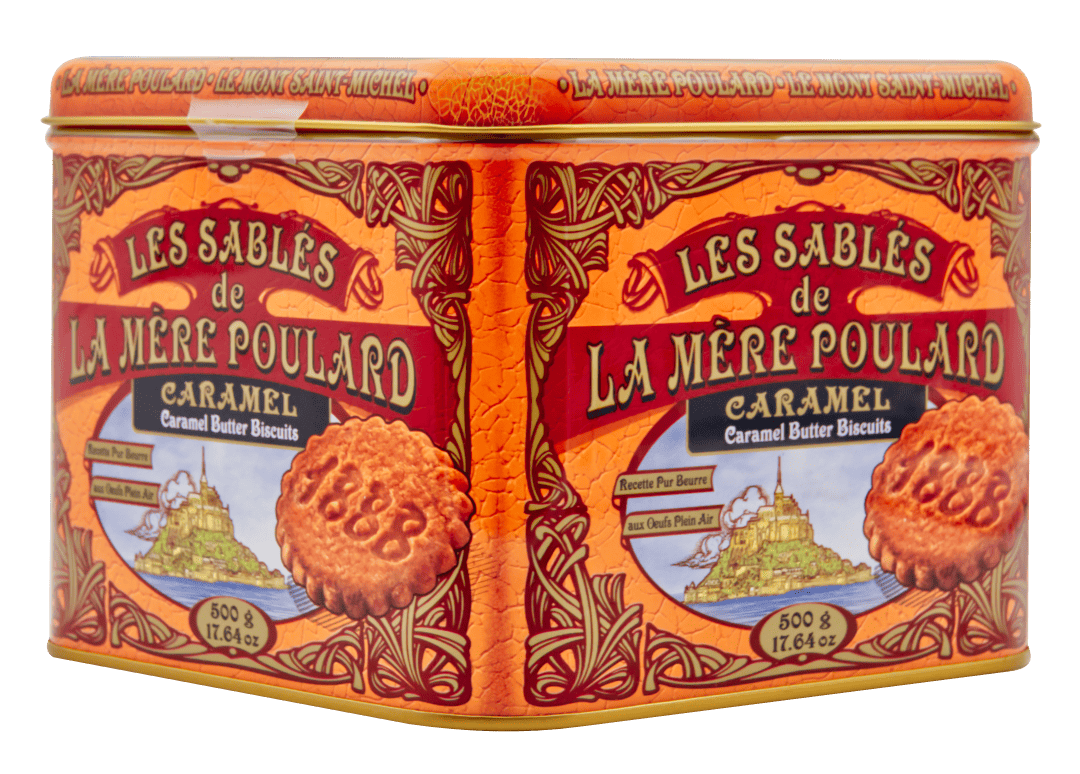 Biscuiterie La Mère Poulard – wholesale Biscuit – Caramel Shortbread Collector Set 500g2