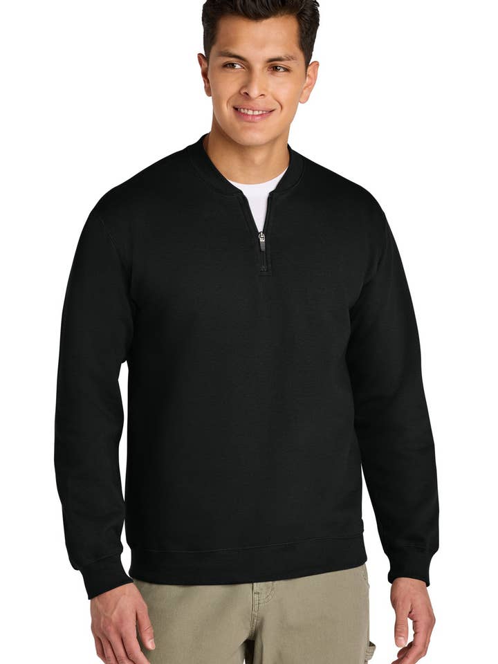 Ink Tees Custom T-Shirt Personalized Print, Premium Quality, Fast Turnaround, Multiple Colors Gildan Softstyle Midweight Fleece 1/4-Zip SF008 for wholesale by Ink Tees Custom Tshirts