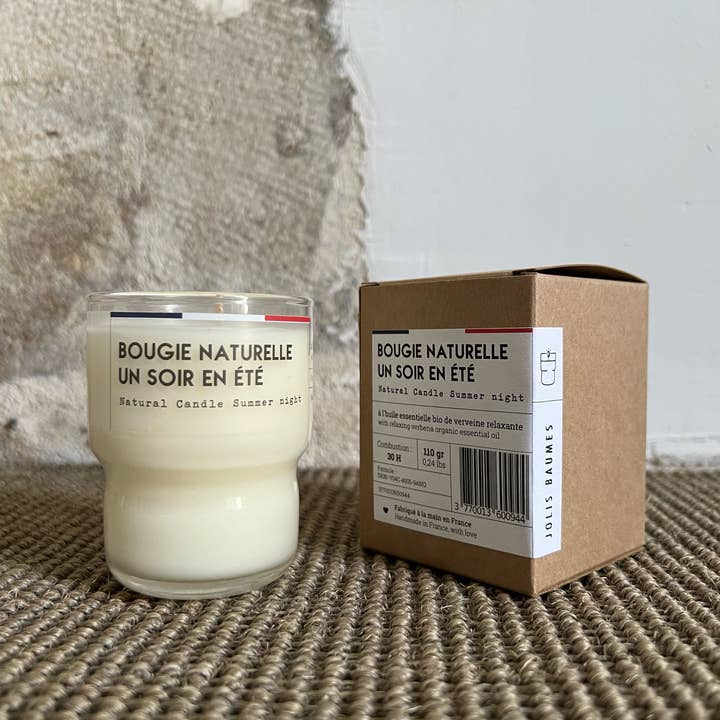 Jolis Baumes - Wholesale Jar/Filled Candle - Organic natural candle An evening in summer made in France2