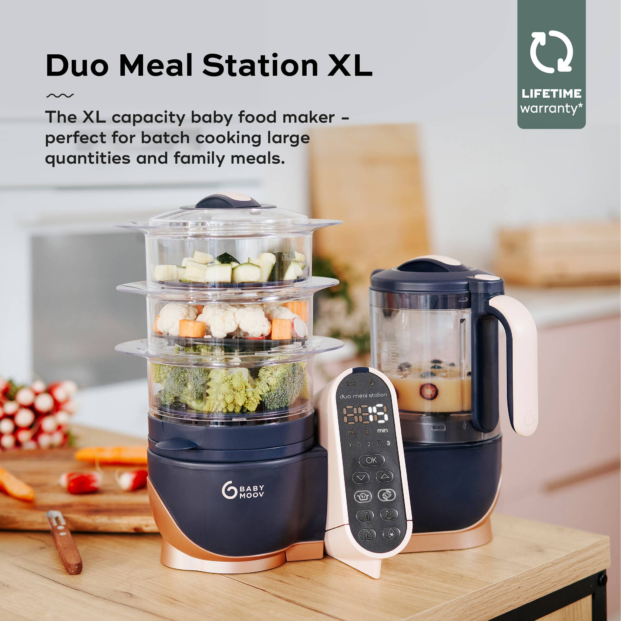 Babymoov - Wholesale Kitchen Appliance - Duo Meal Station XL - Large Capacity Food Processor2
