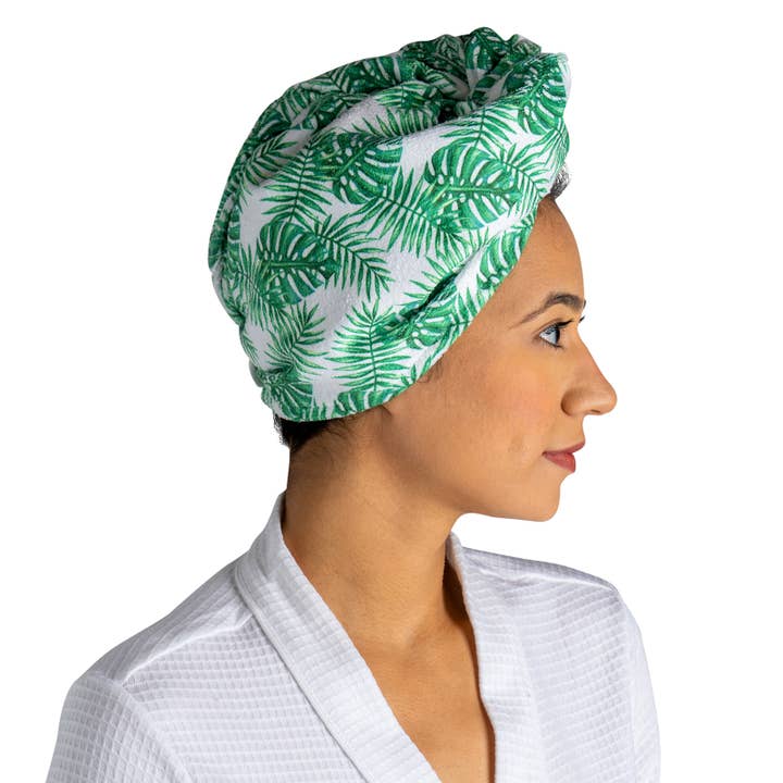 DM Merchandising - Wholesale Hair Towel/Wrap - Lemon Lavender Plot Twist Turbo Towel Assortment