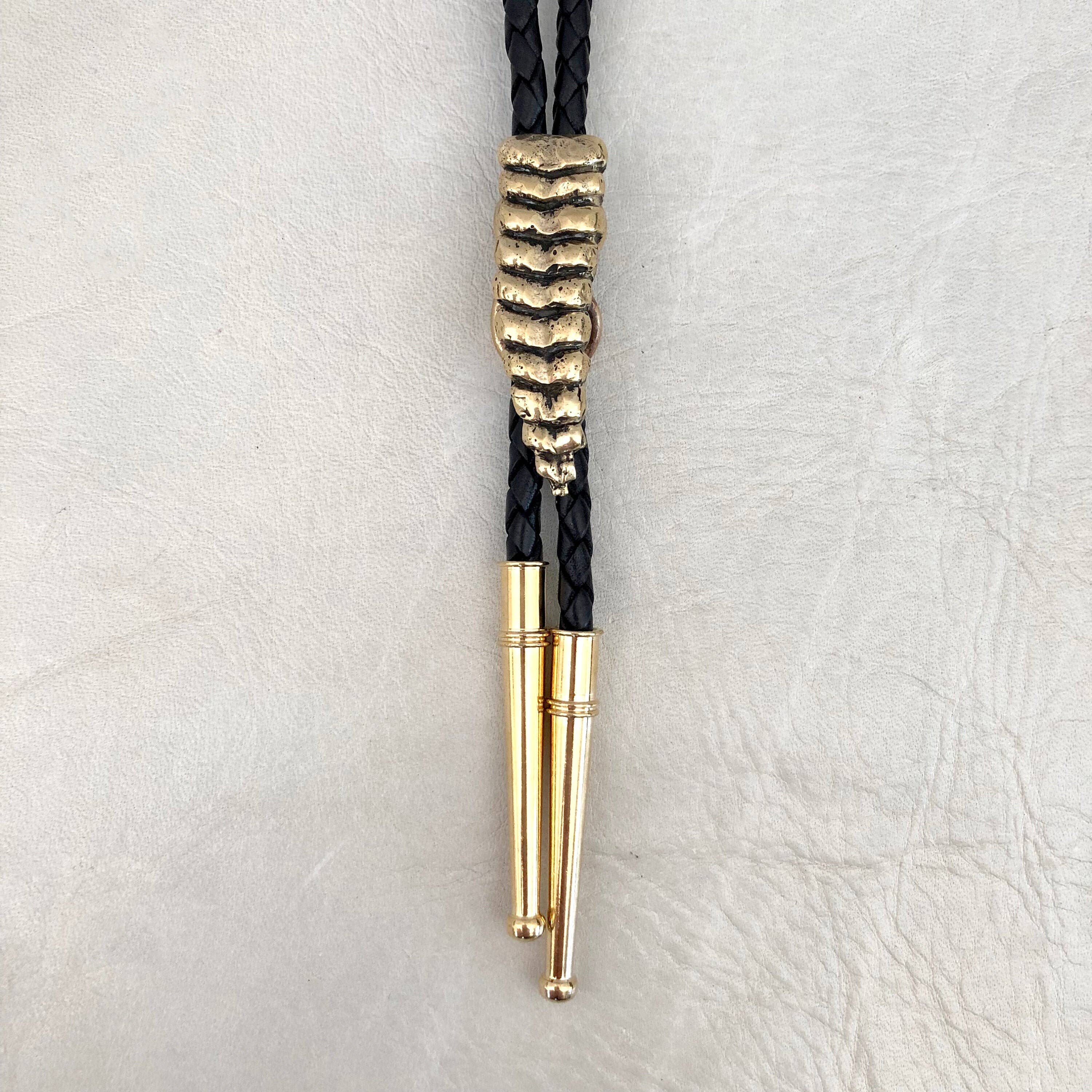 HELIOTROPE - Wholesale Jewelry - Men's - Snake Rattle Bolo Tie2