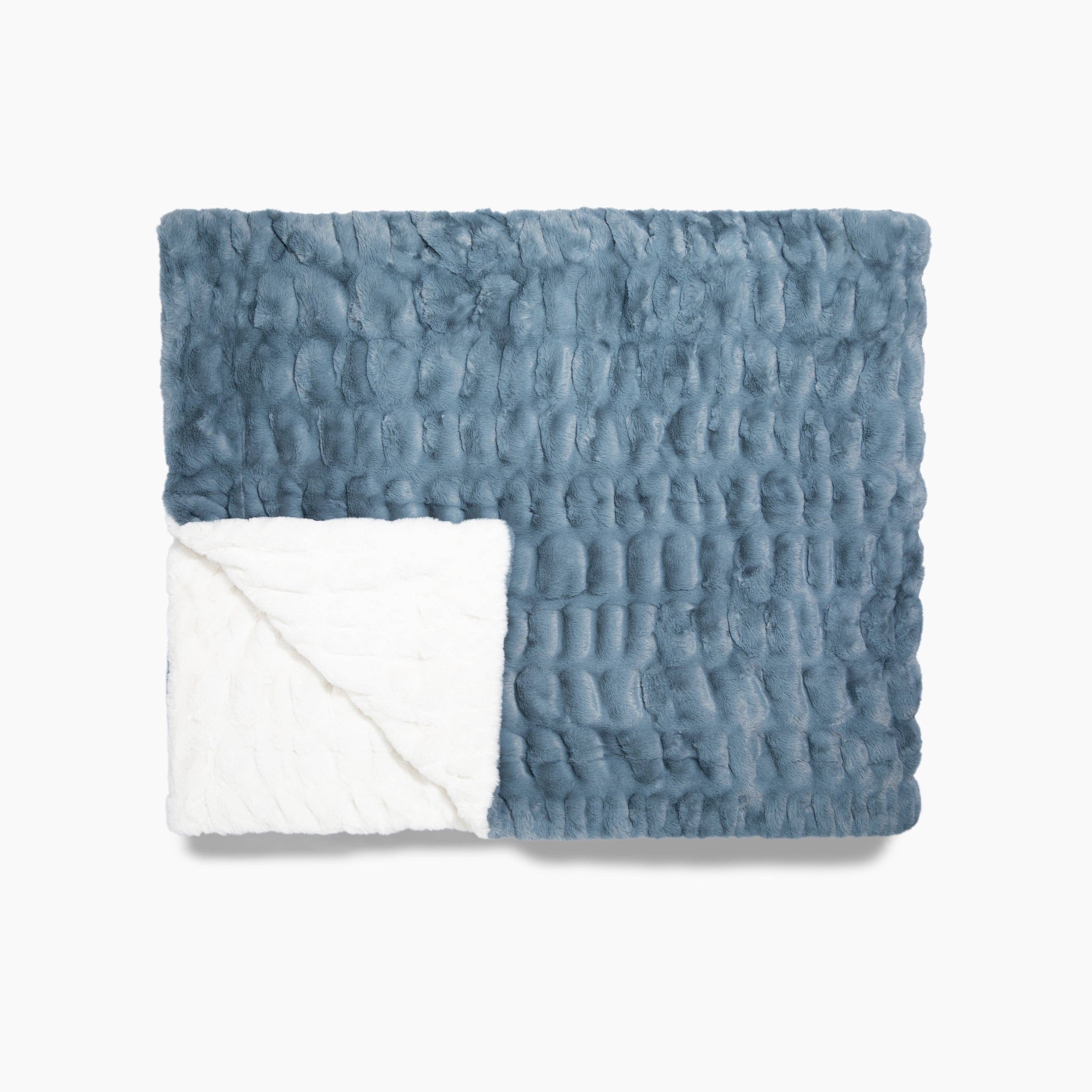 Lola Blankets - Wholesale Throw Blanket - Shoreline Two-Tone0