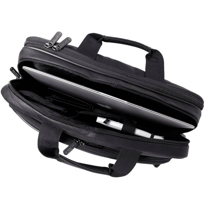 Alpine Swiss - Wholesale Briefcase - Unisex - Messenger Bag Leather 15.6 Laptop Briefcase Portfolio Busine3