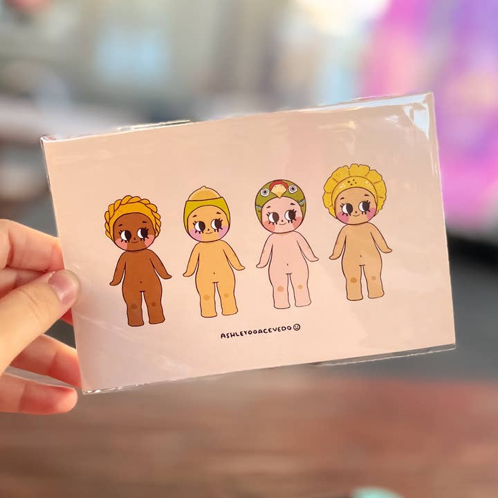 Impression artistique Bori Angels pour la vente par Ashley Acevedo