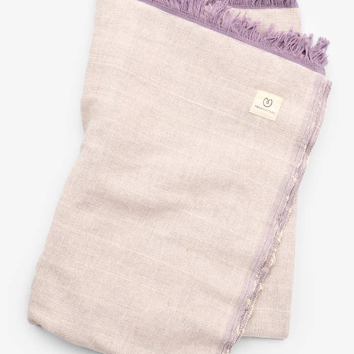 Yogamatters - Wholesale Yoga Blanket - Organic Cotton Chambray Yoga Blanket10