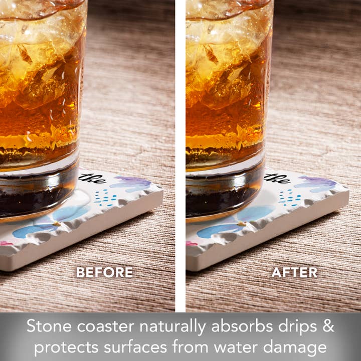 Conimar Promotions - Wholesale Coasters - "Sorry For The Mess" Single Tumbled Tile Coaster 6